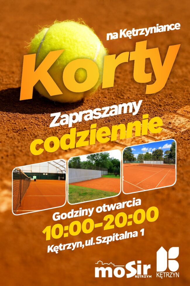Na kętrzyniance Tenis