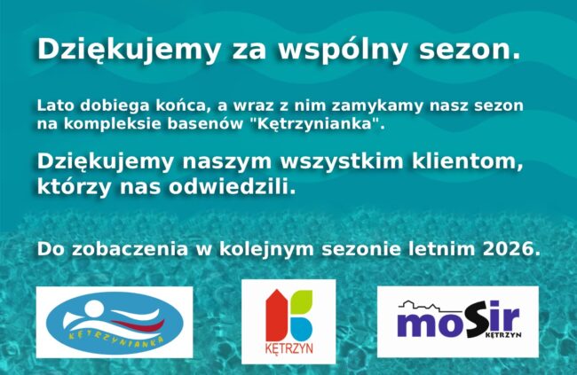 Dziękujemy za sezon