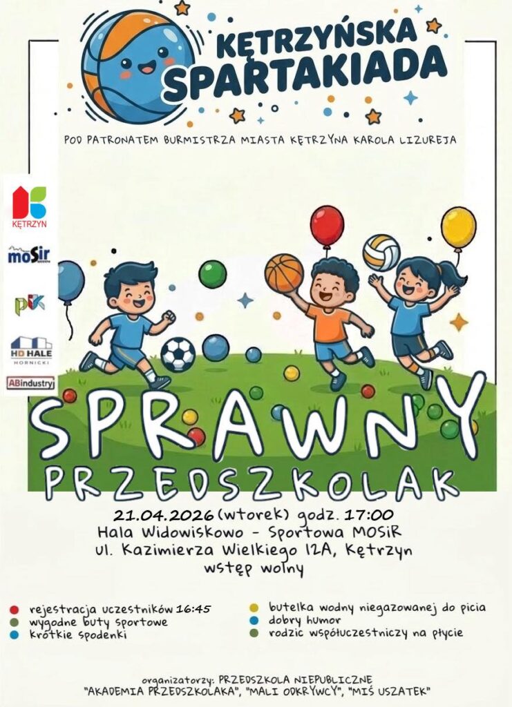 Kętrzyńska Spartakiada Sprawnego Przedszkolaka