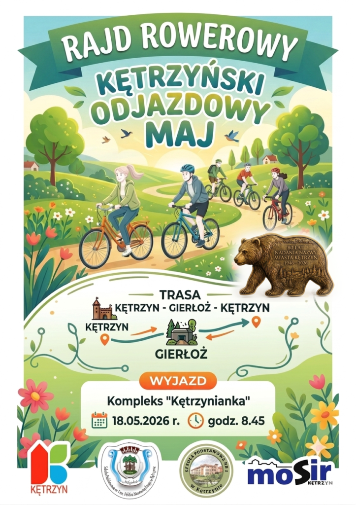 Rajd Rowerowy - Kętrzyński Rowerowy Maj