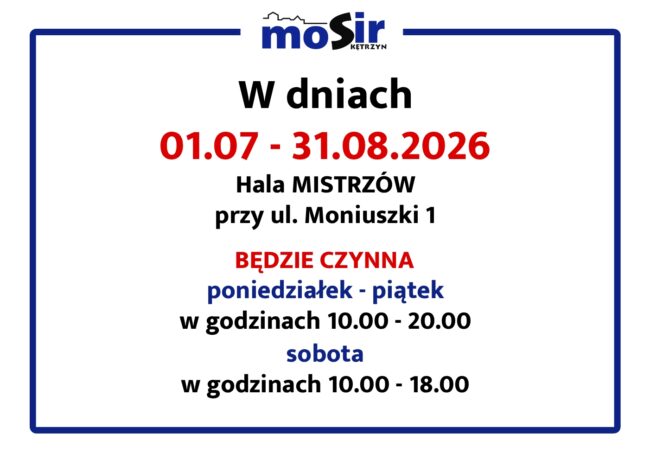 KOMUNIKAT HALA MIST