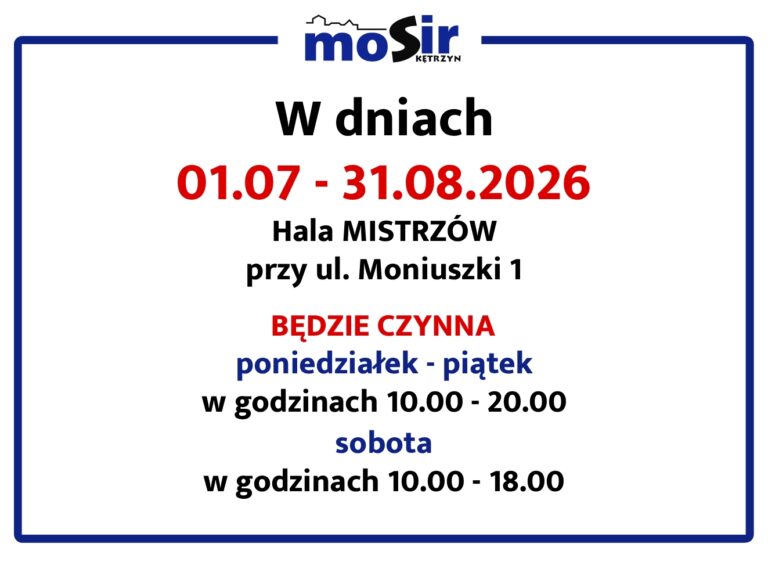 KOMUNIKAT HALA MIST