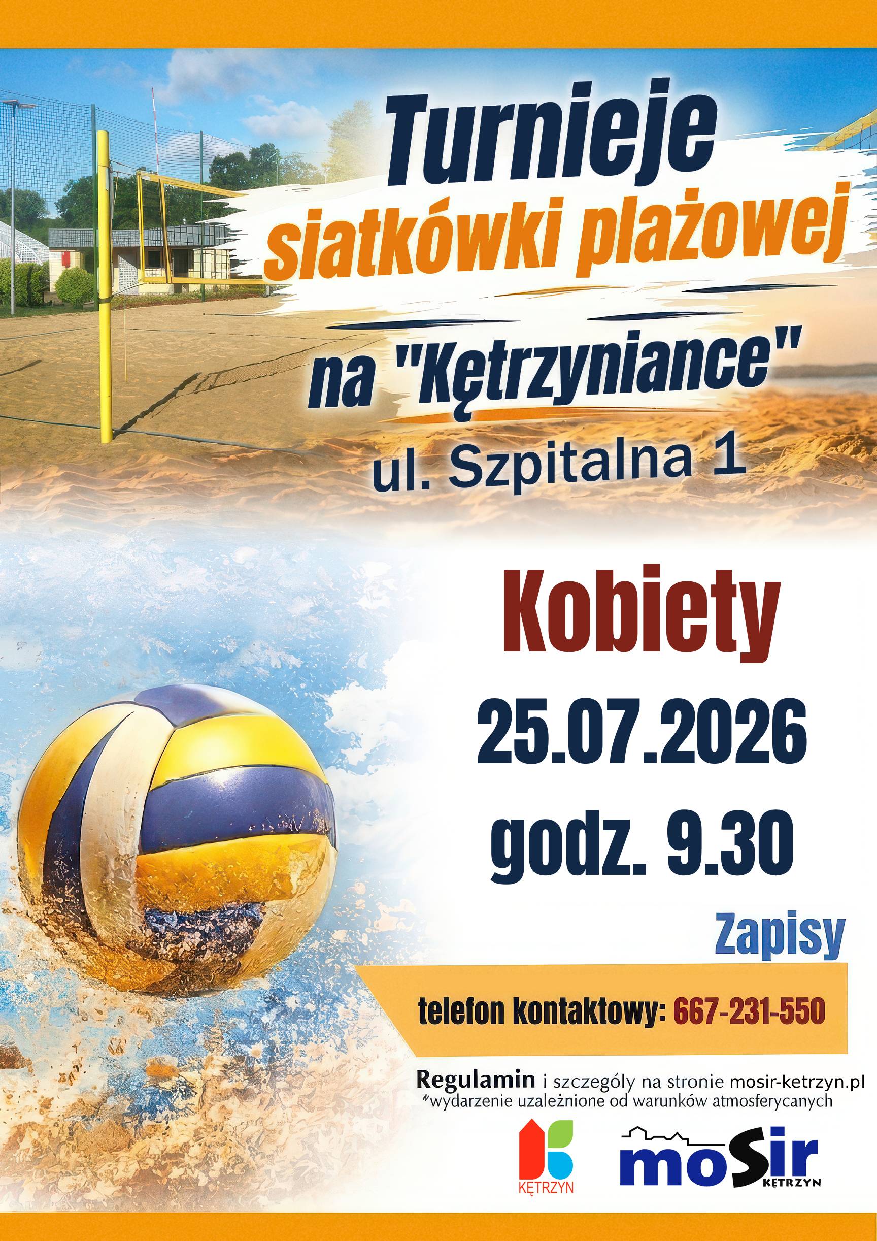 Turnieje Siatkówki Plażowej na „Kętrzyniance” - Kobiety