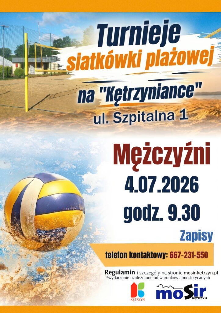 Turnieje Siatkówki Plażowej na „Kętrzyniance” - Mężczyźni
