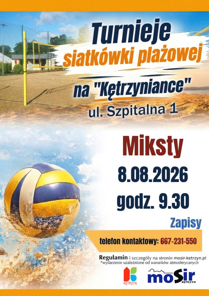 Turnieje Siatkówki Plażowej na „Kętrzyniance” - Miksty