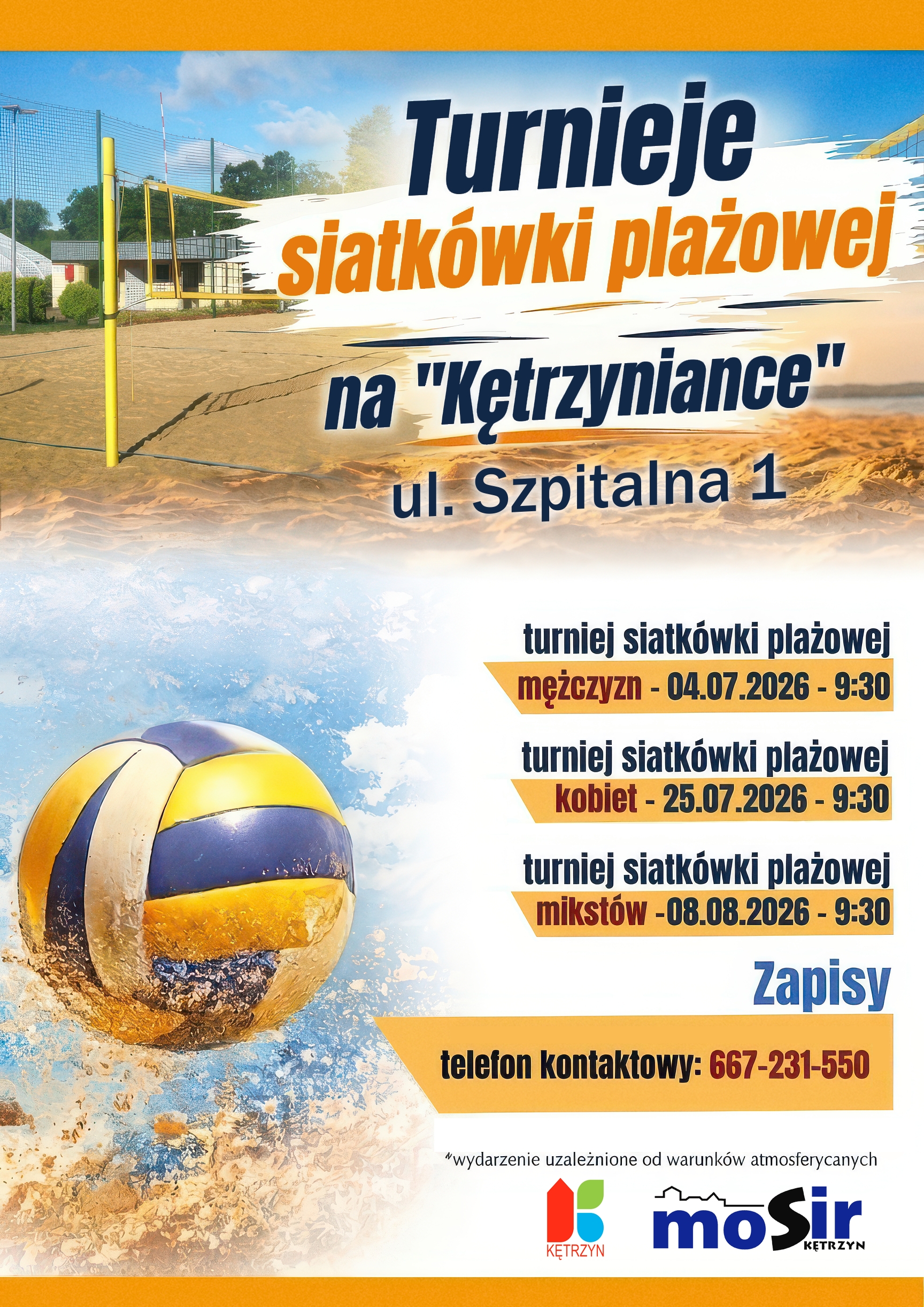 Turnieje Siatkówki Plażowej na „Kętrzyniance” - Mężczyźni