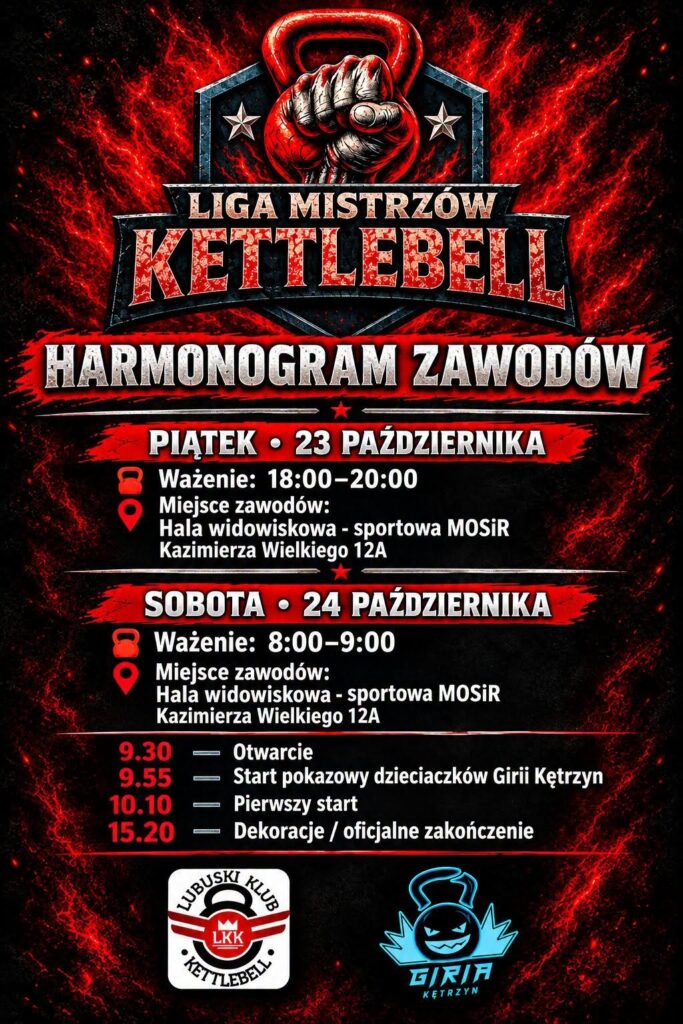 Zawody - Liga Mistrzów Kettlebell